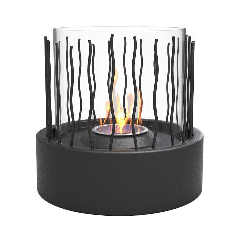 Round Tabletop Fireplace